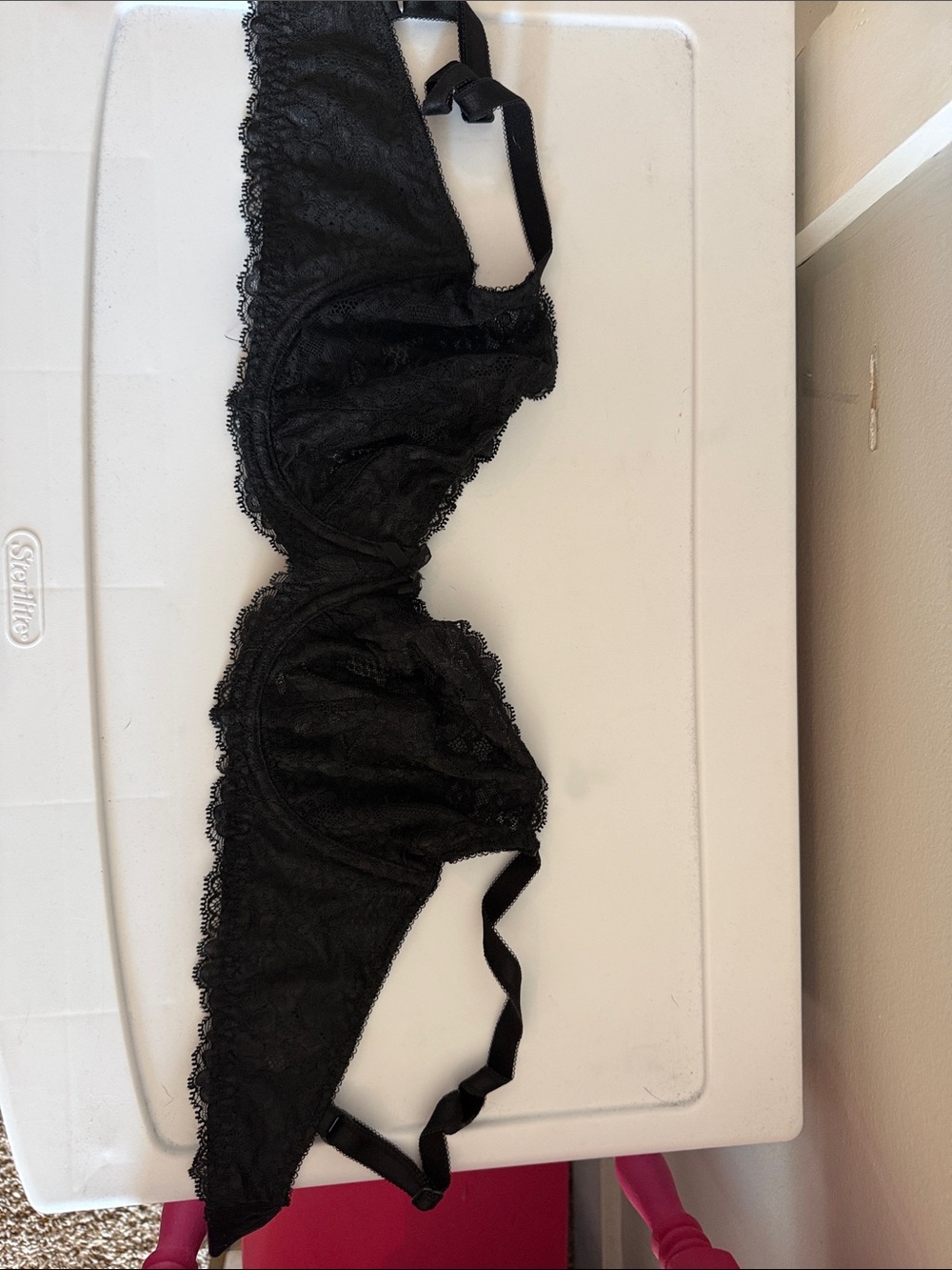 Victorias Secret Black Lace Underwire Bra - Women Intimates & Sleepwear